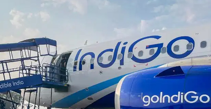 IndiGo's domestic market share decreased while India's overall passenger growth increased