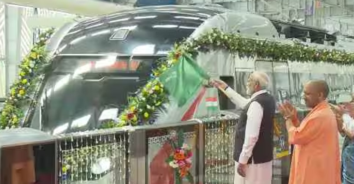 PM Modi opens the country's first Namo Bharat RRTS